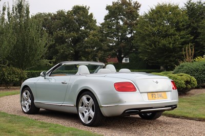 Lot 71 - 2012 Bentley Continental GTC Breeze Brunel Special Edition