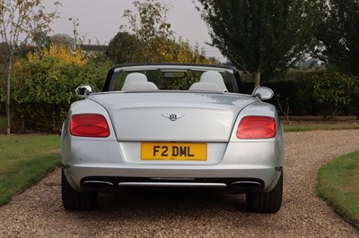 Lot 71 - 2012 Bentley Continental GTC Breeze Brunel Special Edition