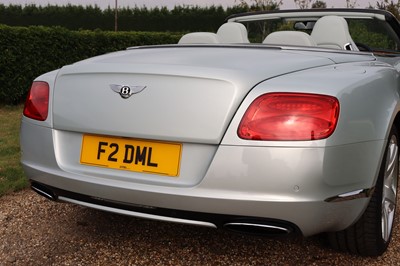 Lot 71 - 2012 Bentley Continental GTC Breeze Brunel Special Edition