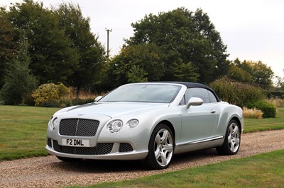 Lot 71 - 2012 Bentley Continental GTC Breeze Brunel Special Edition