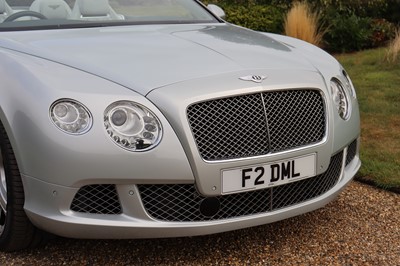 Lot 71 - 2012 Bentley Continental GTC Breeze Brunel Special Edition