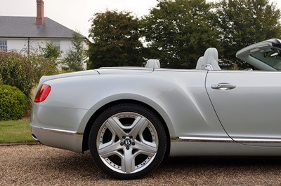 Lot 71 - 2012 Bentley Continental GTC Breeze Brunel Special Edition