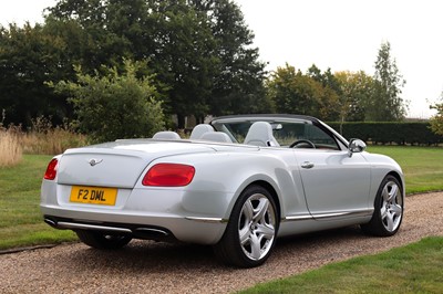 Lot 71 - 2012 Bentley Continental GTC Breeze Brunel Special Edition