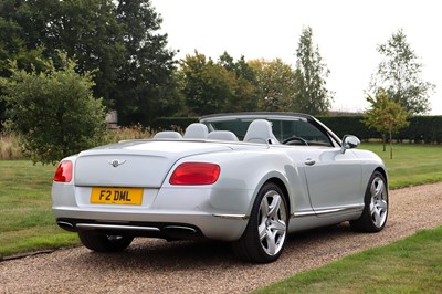 Lot 71 - 2012 Bentley Continental GTC Breeze Brunel Special Edition