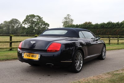 Lot 51 - 2007 Bentley Continental GTC