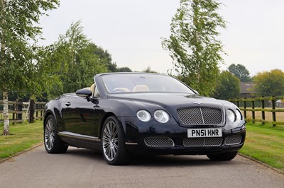 Lot 51 - 2007 Bentley Continental GTC