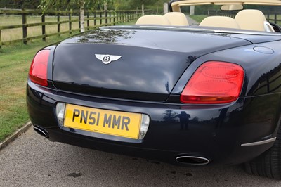 Lot 51 - 2007 Bentley Continental GTC