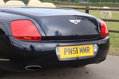 Lot 51 - 2007 Bentley Continental GTC