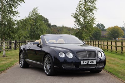 Lot 51 - 2007 Bentley Continental GTC