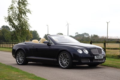 Lot 51 - 2007 Bentley Continental GTC