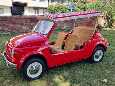 Lot 150 - 1972 FIAT 500 Jolly Conversion