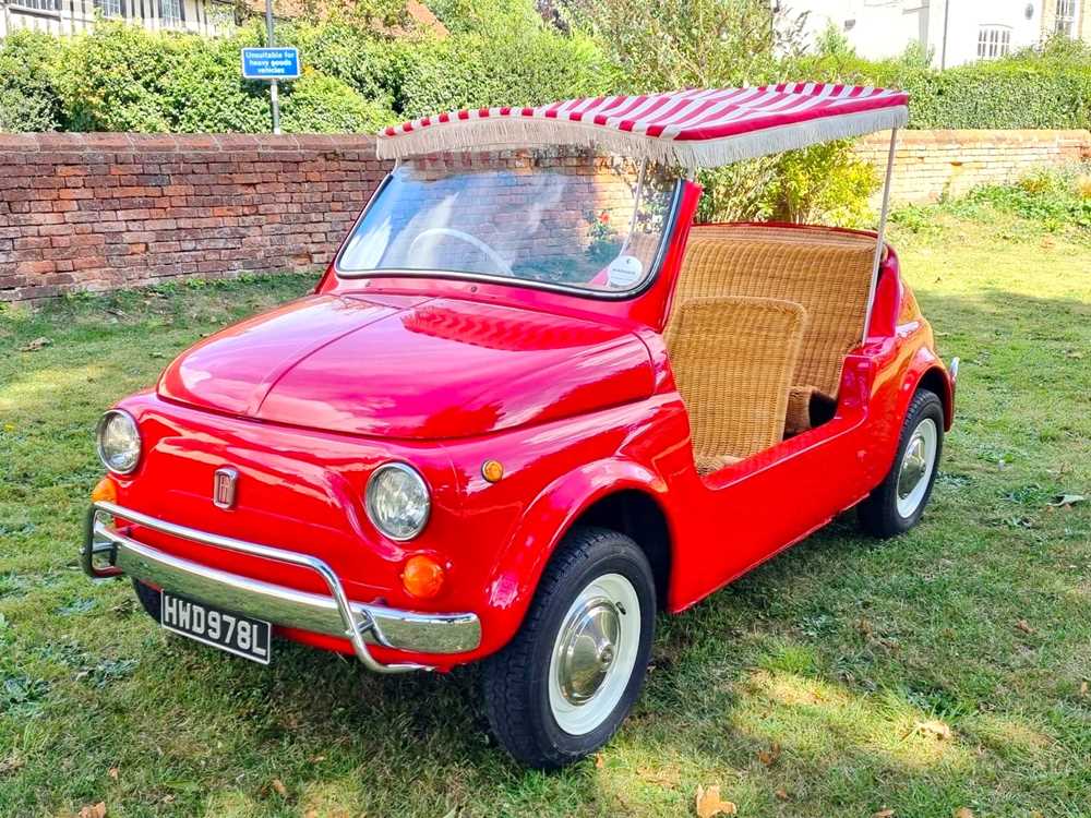 Lot 150 - 1972 FIAT 500 Jolly Conversion