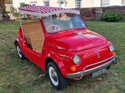 Lot 150 - 1972 FIAT 500 Jolly Conversion