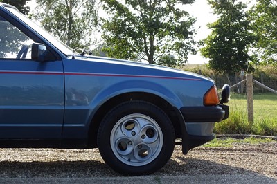 Lot 27 - 1982 Ford Escort XR3