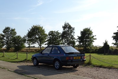 Lot 27 - 1982 Ford Escort XR3