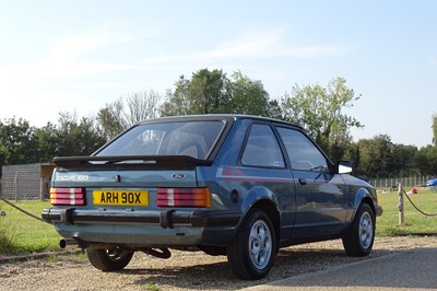 Lot 27 - 1982 Ford Escort XR3