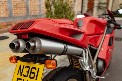 Lot 1995 Ducati 748 Biposto