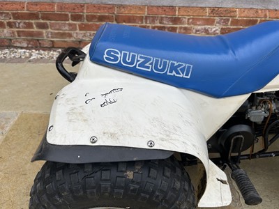 Lot c.1980s Suzuki LT50 Quad