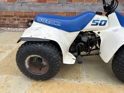 Lot c.1980s Suzuki LT50 Quad