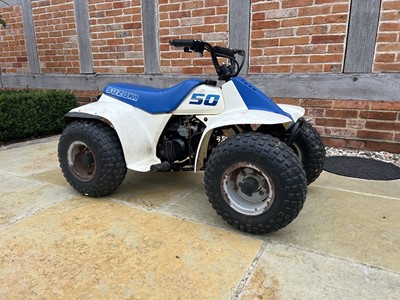 Lot c.1980s Suzuki LT50 Quad