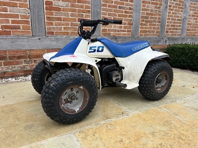 Lot c.1980s Suzuki LT50 Quad