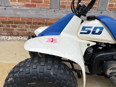 Lot c.1980s Suzuki LT50 Quad