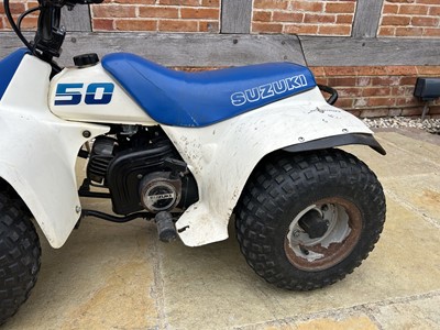 Lot c.1980s Suzuki LT50 Quad