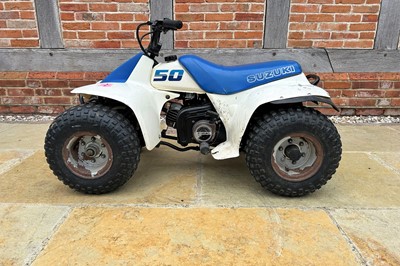 Lot c.1980s Suzuki LT50 Quad