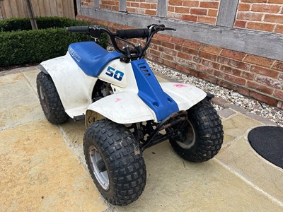 Lot c.1980s Suzuki LT50 Quad