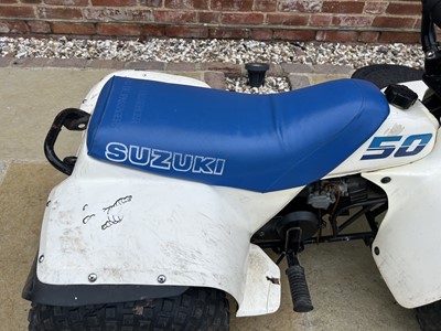 Lot c.1980s Suzuki LT50 Quad