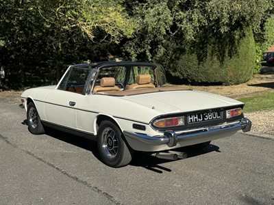 Lot 30 - 1973 Triumph Stag