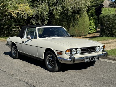 Lot 30 - 1973 Triumph Stag