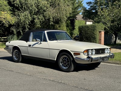 Lot 30 - 1973 Triumph Stag