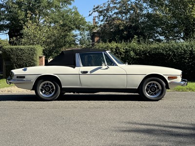 Lot 30 - 1973 Triumph Stag