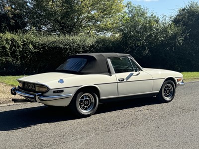 Lot 30 - 1973 Triumph Stag