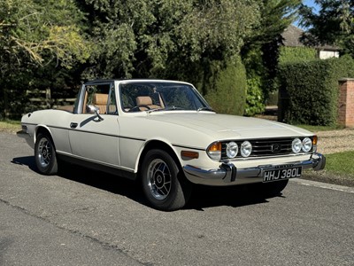 Lot 30 - 1973 Triumph Stag