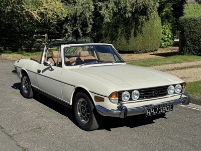 Lot 30 - 1973 Triumph Stag