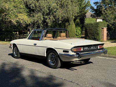 Lot 30 - 1973 Triumph Stag