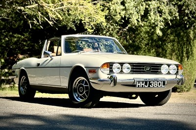 Lot 30 - 1973 Triumph Stag