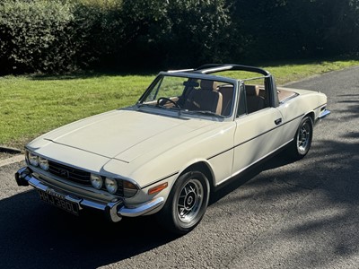 Lot 30 - 1973 Triumph Stag