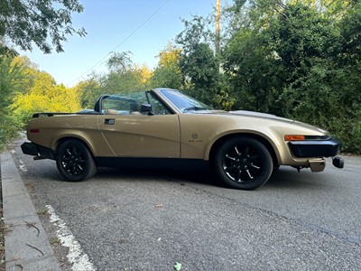 Lot 6 - 1980 Triumph TR8 Convertible