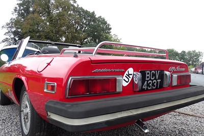 Lot 1979 Alfa Spider Veloce 2000