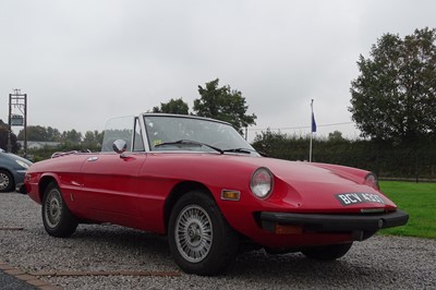 Lot 1979 Alfa Spider Veloce 2000