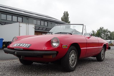 Lot 1979 Alfa Spider Veloce 2000