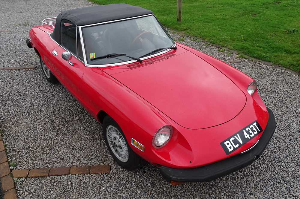 Lot 1979 Alfa Spider Veloce 2000