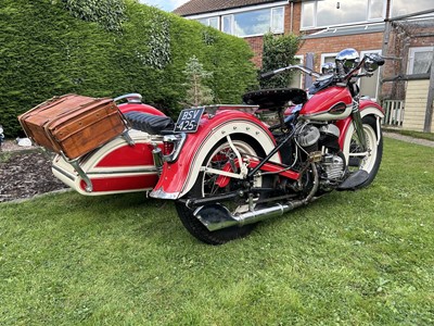 Lot 301 - 1941 Harley Davidson WL45 Combination