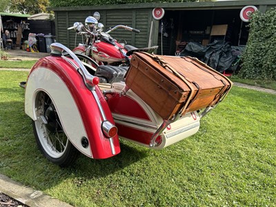 Lot 301 - 1941 Harley Davidson WL45 Combination