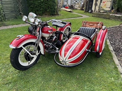 Lot 301 - 1941 Harley Davidson WL45 Combination