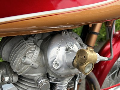 Lot 1959 Ducati 175 Sport