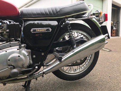 Lot 219 - 1977 Triumph T160V